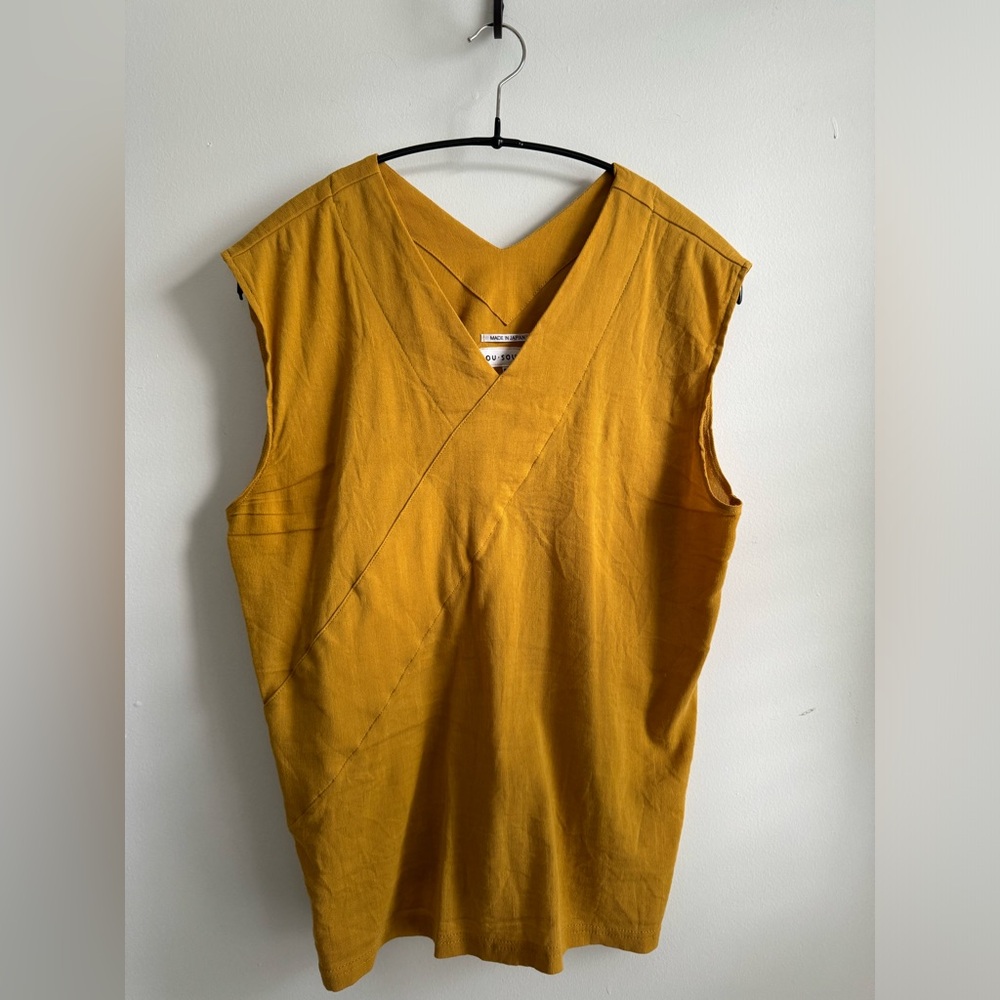 Sou Sou sleeveless tops / size L